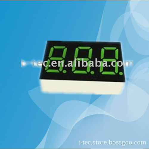 0.56" 3 digits led digit display for led screen